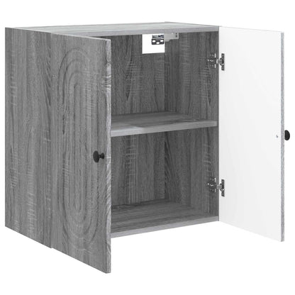 vidaXL Wall-Mounted Cabinet Grey Sonoma 59 x 31 x 60 cm 3