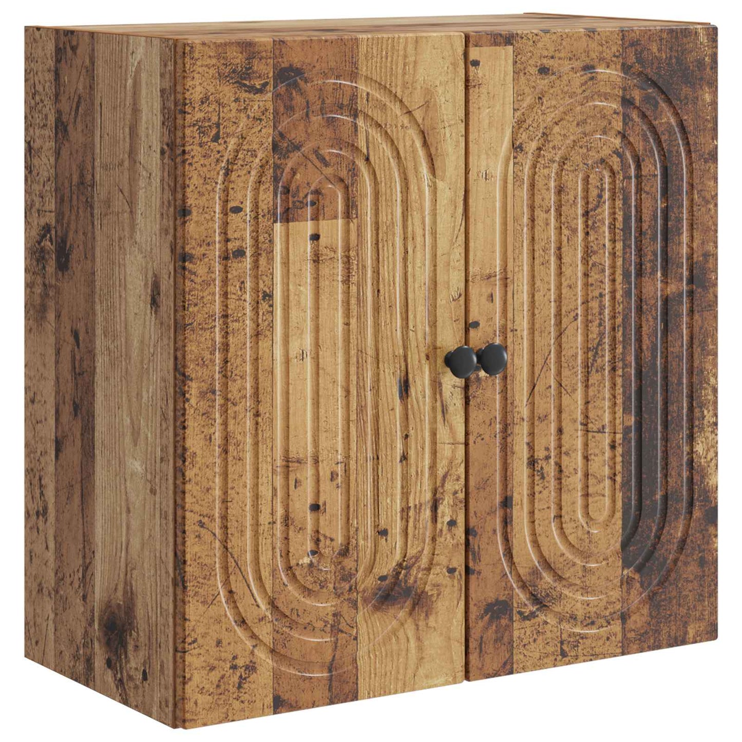 vidaXL Wall-Mounted Cabinet Old Wood 59 x 31 x 60 cm Engineered Wood 2