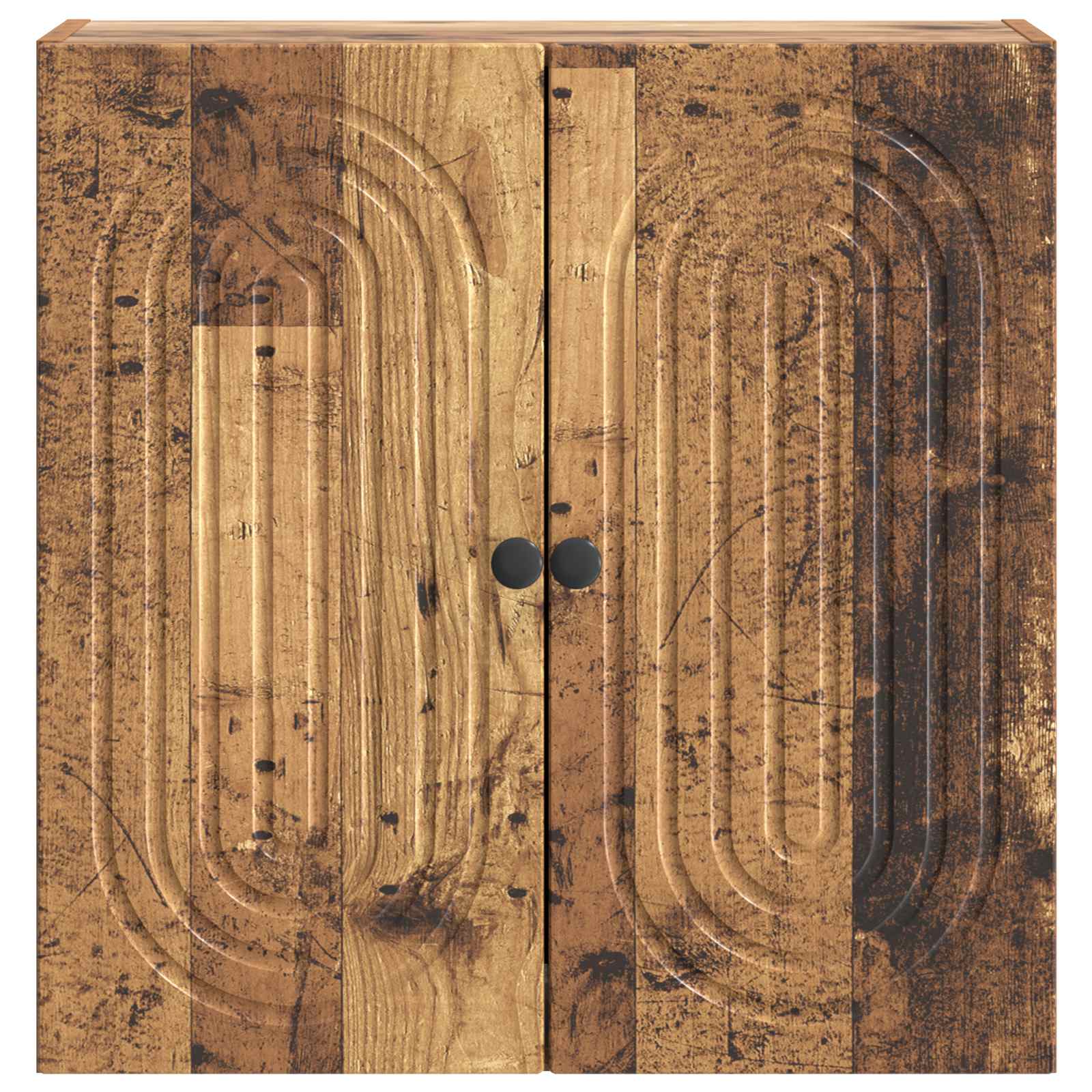 vidaXL Wall-Mounted Cabinet Old Wood 59 x 31 x 60 cm Engineered Wood 4