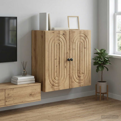 vidaXL Wall-Mounted Cabinet 59 x 31 x 60 cm Engineered Wood 1