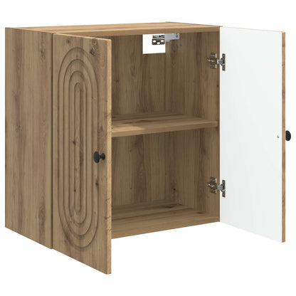 vidaXL Wall-Mounted Cabinet 59 x 31 x 60 cm Engineered Wood 3