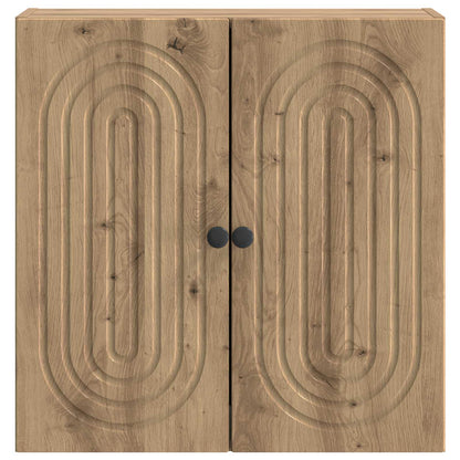 vidaXL Wall-Mounted Cabinet 59 x 31 x 60 cm Engineered Wood 4