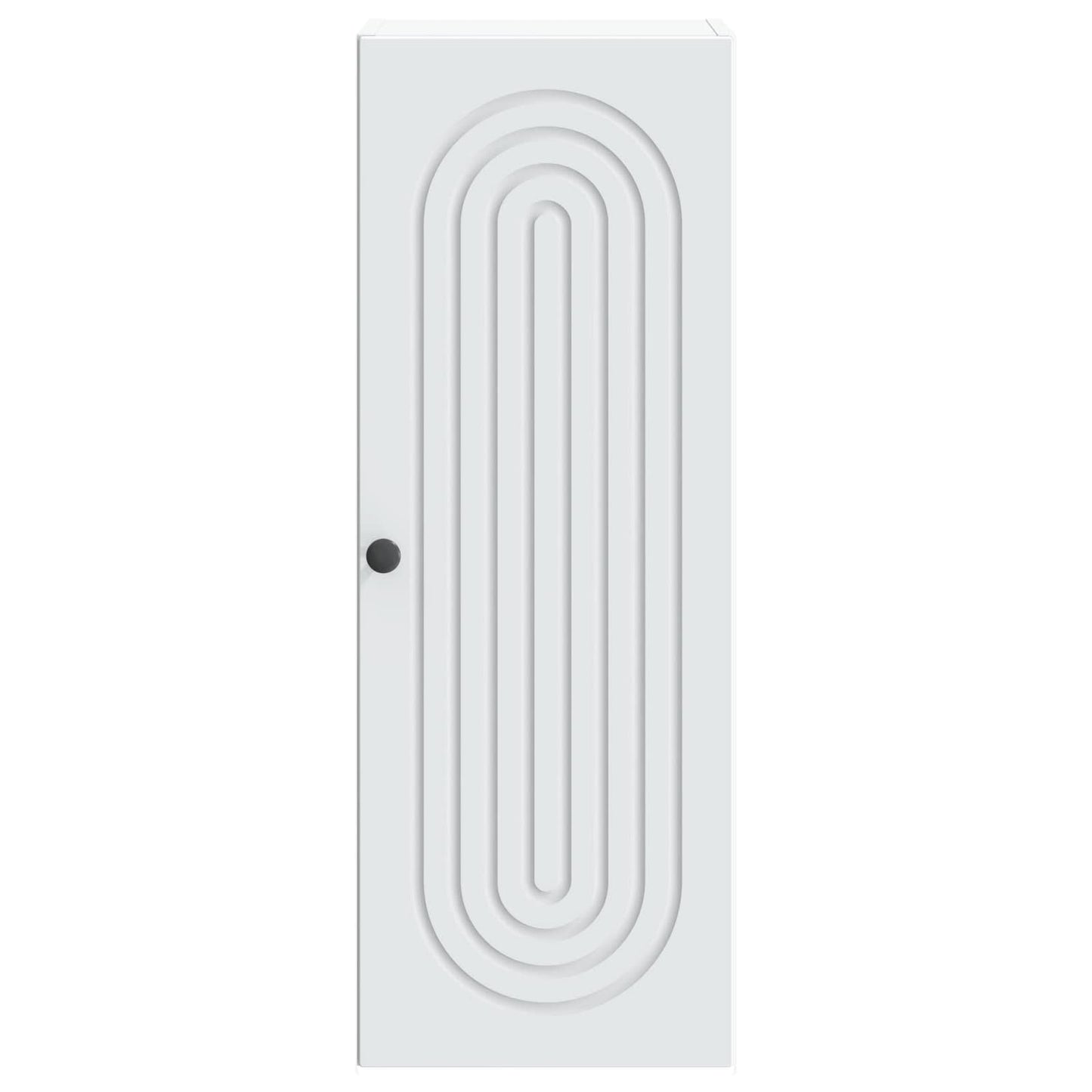 vidaXL Wall-Mounted Cabinet White 33 x 34.5 x 90 cm Engineered Wood 4