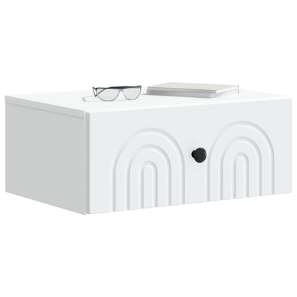 vidaXL Wall-Mounted Bedside Cabinet 2 pcs White 49 x 34.5 x 20 cm 3