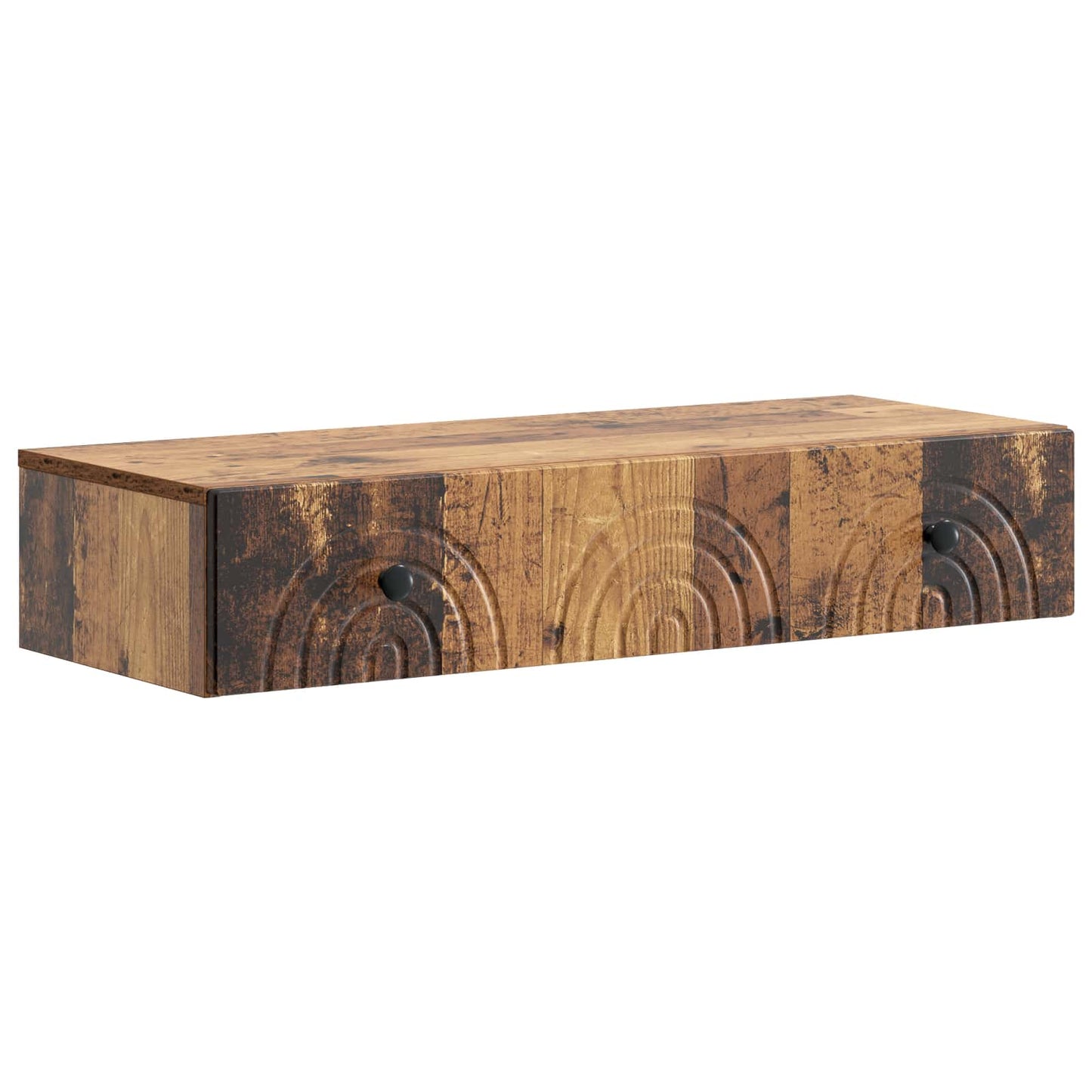 vidaXL Wall-Mounted Side Table 87.5 x 34.5 x 17 cm Engineered Wood 2