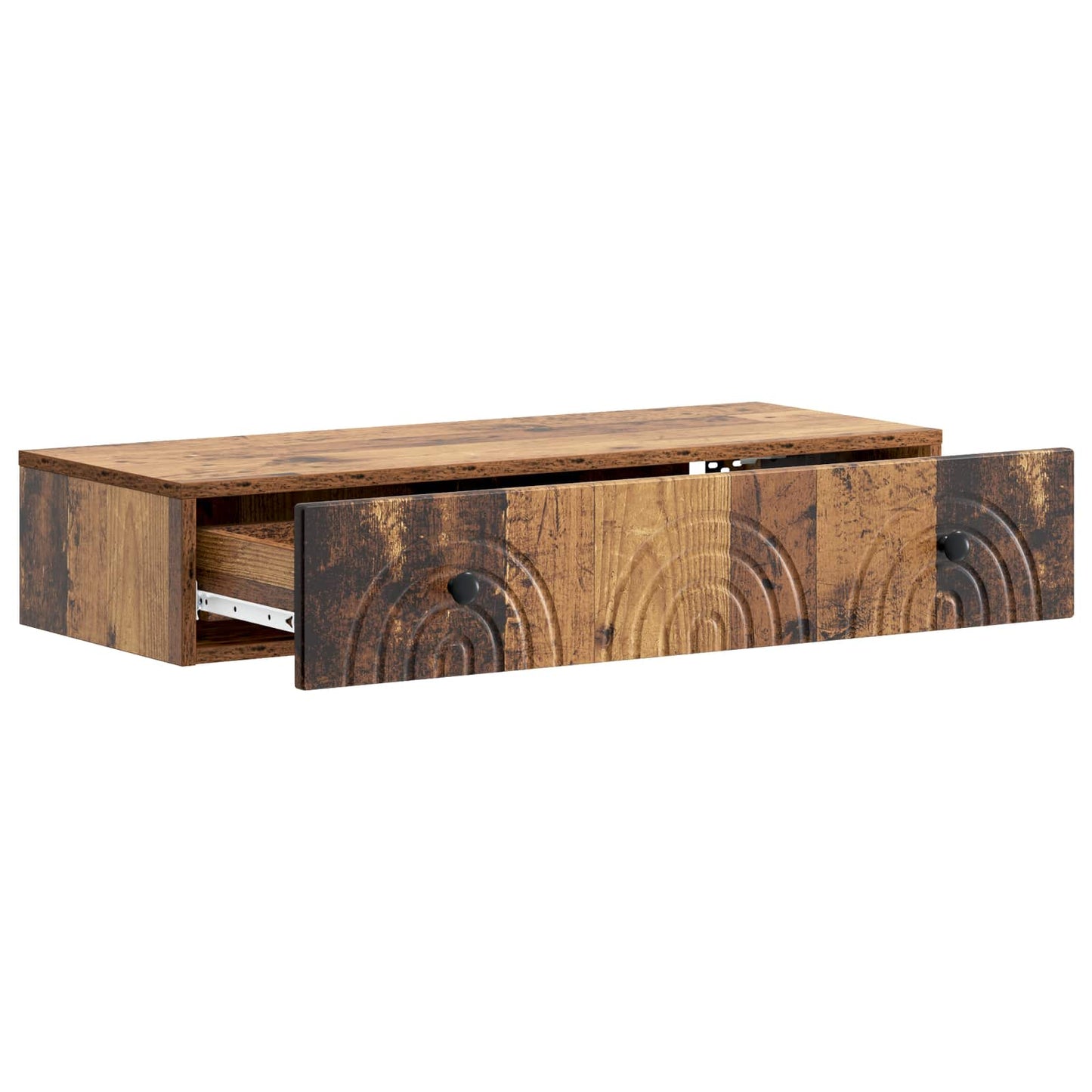 vidaXL Wall-Mounted Side Table 87.5 x 34.5 x 17 cm Engineered Wood 4