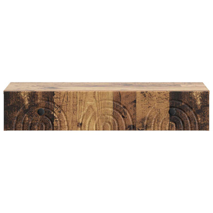 vidaXL Wall-Mounted Side Table 87.5 x 34.5 x 17 cm Engineered Wood 5