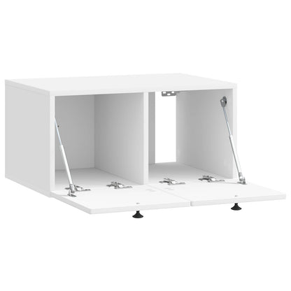 vidaXL Wall-Mounted TV Cabinet High Gloss White 59.5 x 41 x 30 cm 5