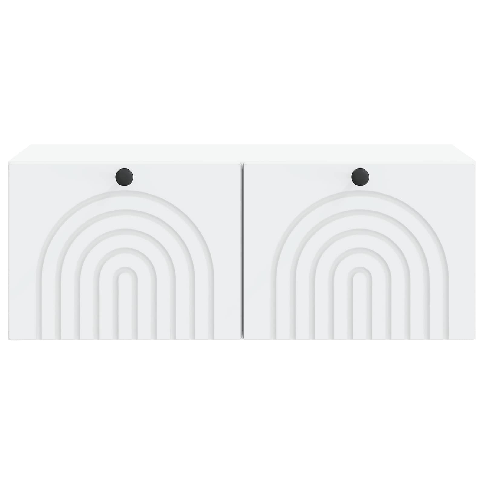 vidaXL Wall-Mounted TV Cabinet White 78.5 x 41 x 30 cm Engineered Wood 6