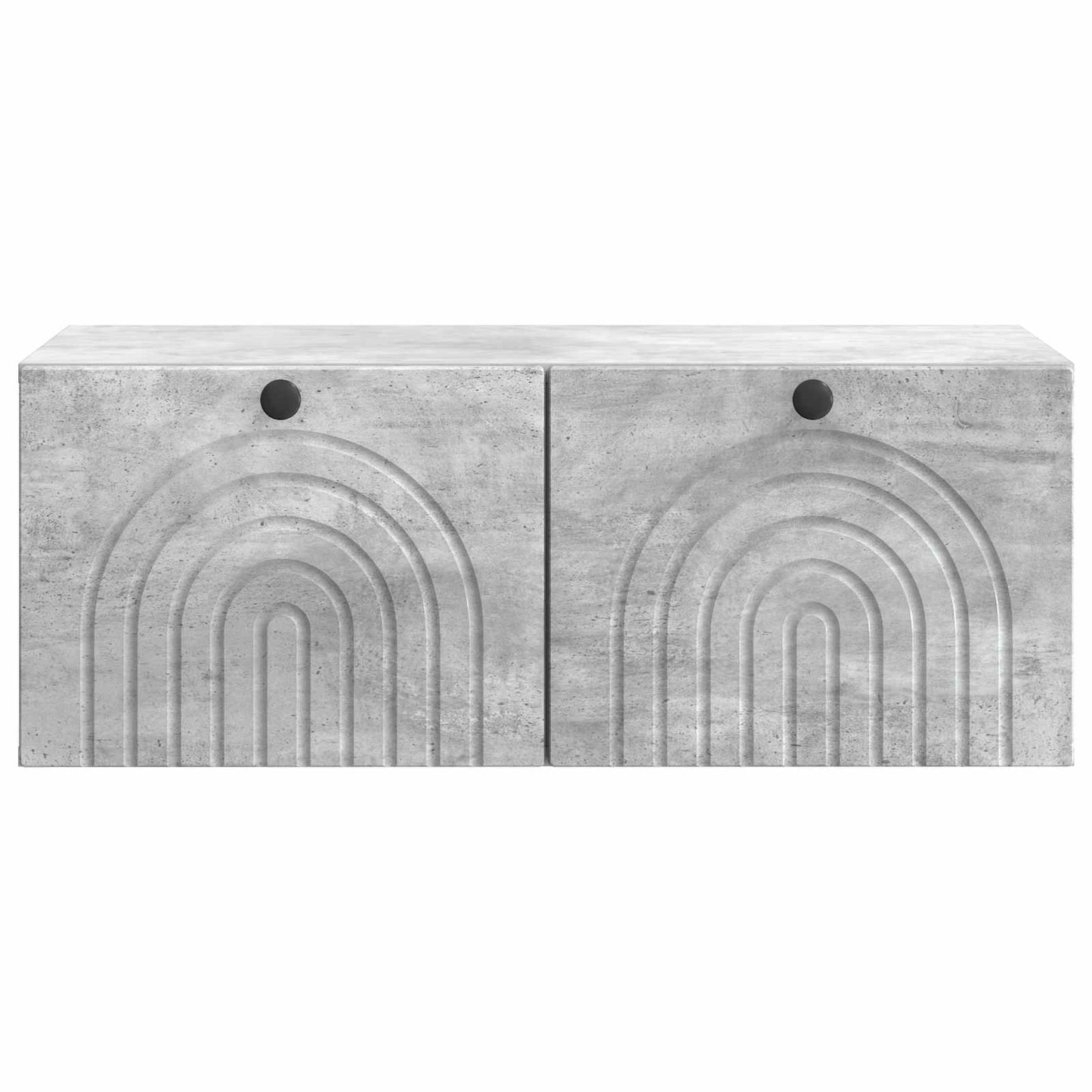 vidaXL Wall-Mounted TV Cabinet Concrete Grey 78.5 x 41 x 30 cm 6