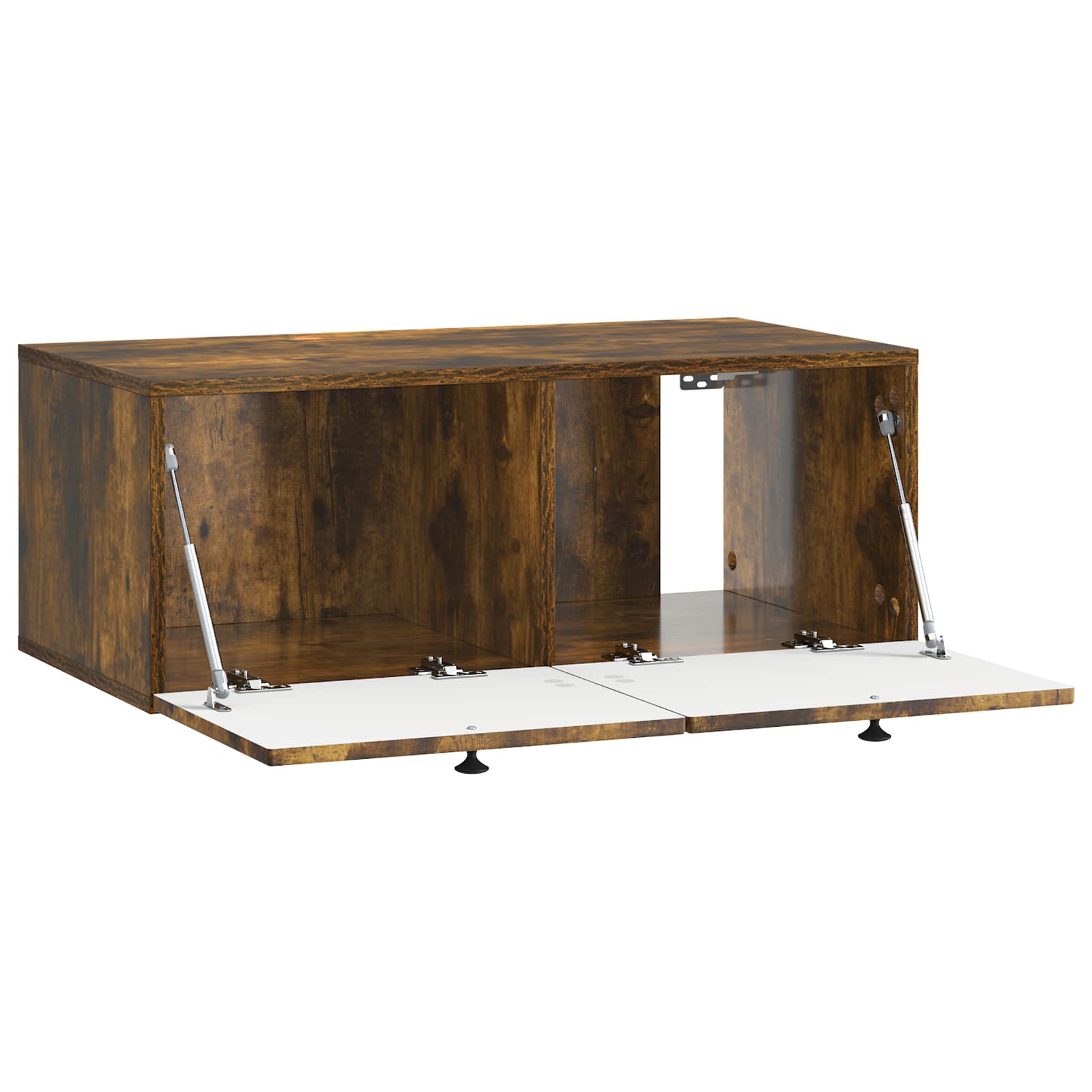 vidaXL Wall-Mounted TV Cabinet Smoked Oak 78.5 x 41 x 30 cm 5