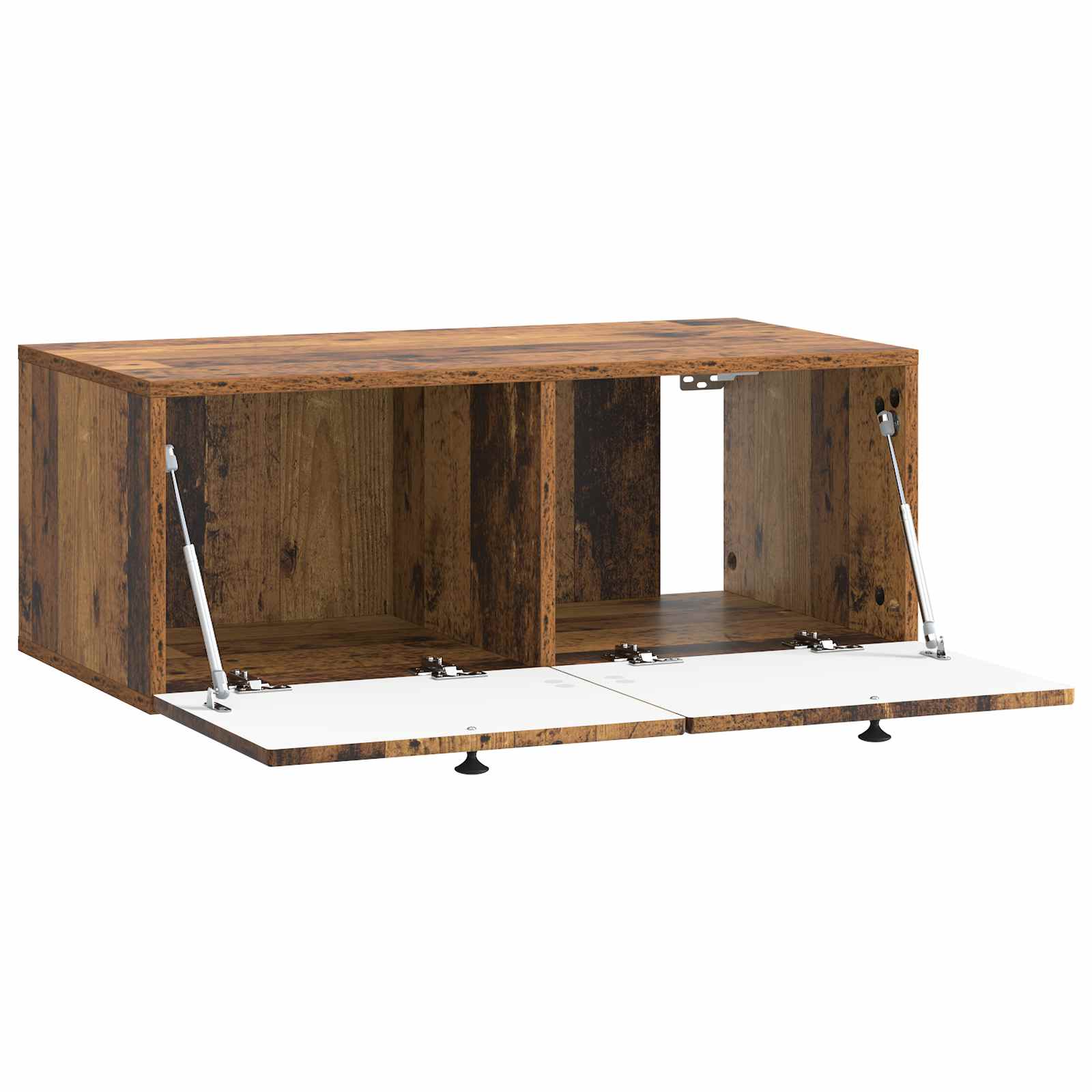 vidaXL Wall-Mounted TV Cabinet Wall-mounted Old Wood 78.5 x 41 x 30 cm 5