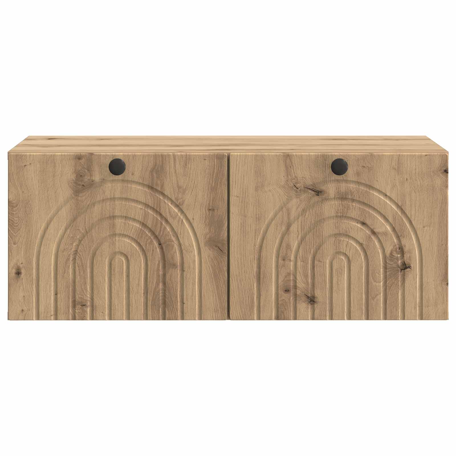 vidaXL Wall-Mounted TV Cabinet 78.5 x 41 x 30 cm Artisan Oak 6