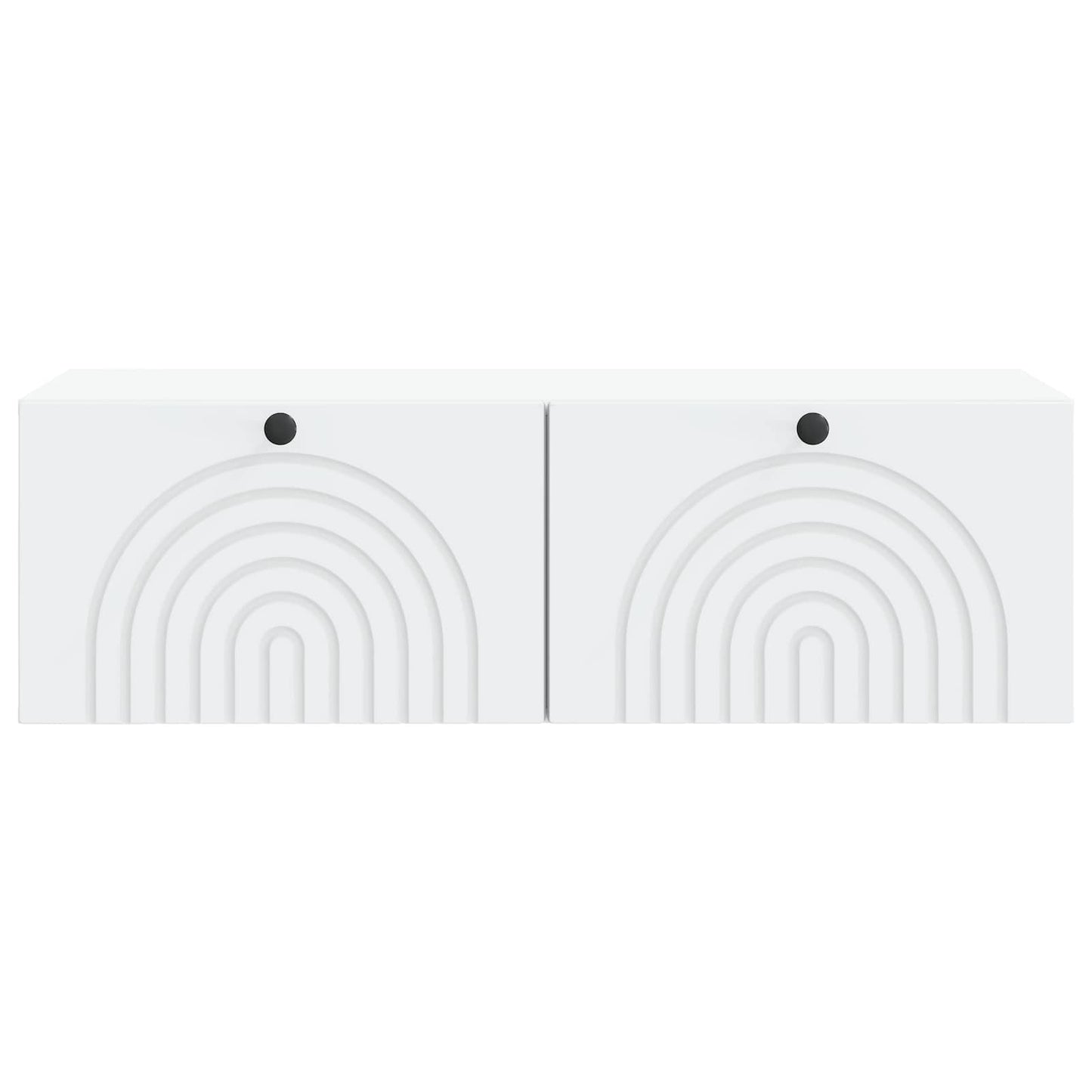 vidaXL Wall-Mounted TV Cabinet 99 x 41 x 30 cm White Engineered Wood 6