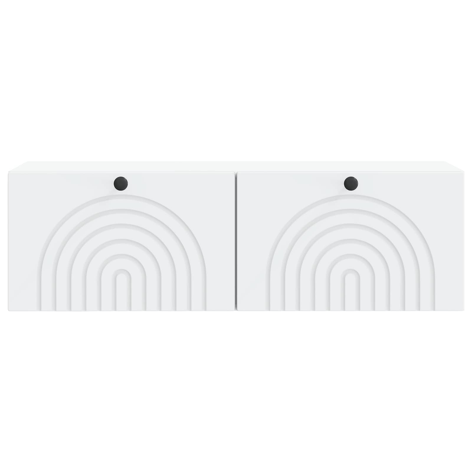 vidaXL Wall-Mounted TV Cabinet White 98 x 31 x 30 cm Engineered Wood 6