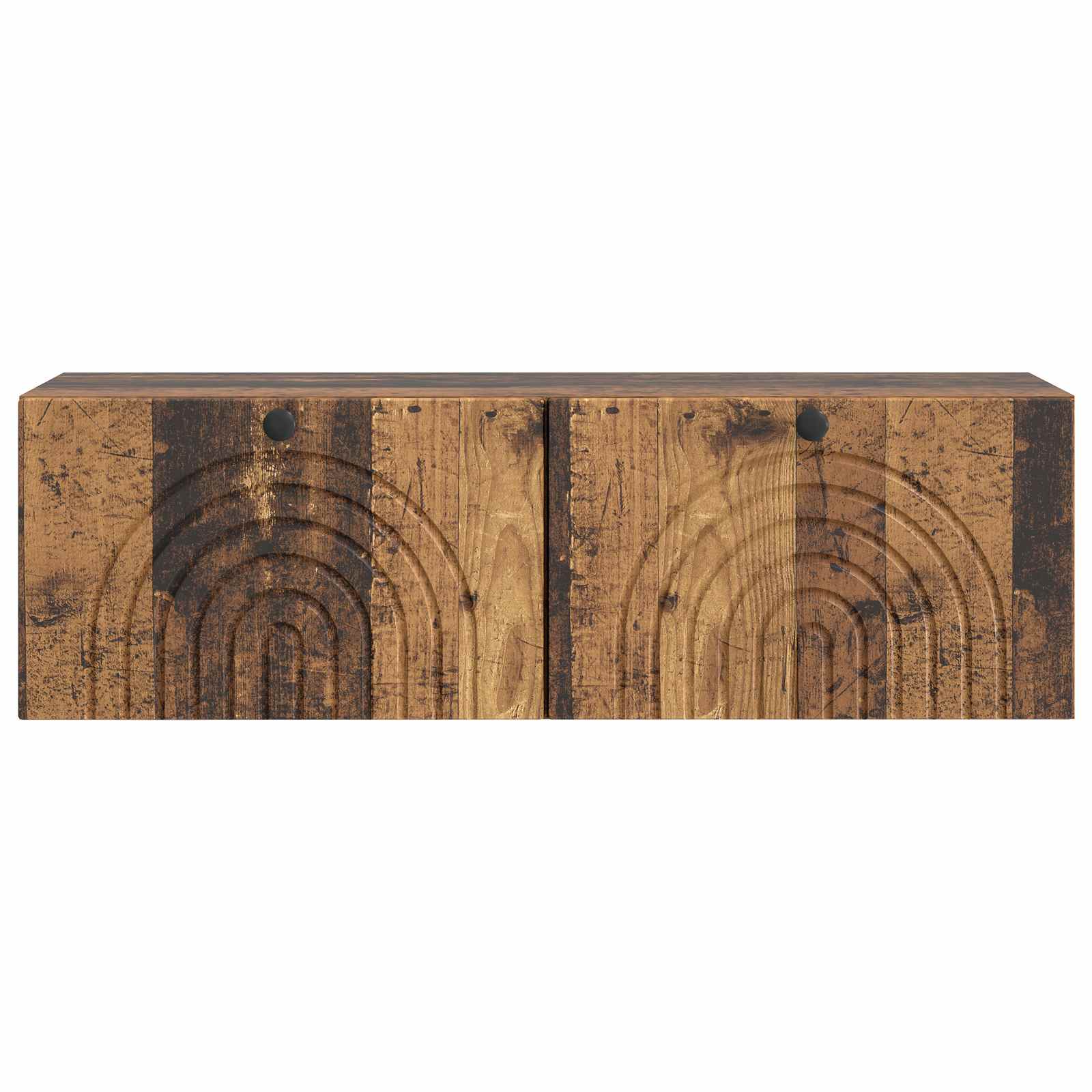 vidaXL Wall-Mounted TV Cabinet Wall-mounted Old Wood 98 x 31 x 30 cm 6