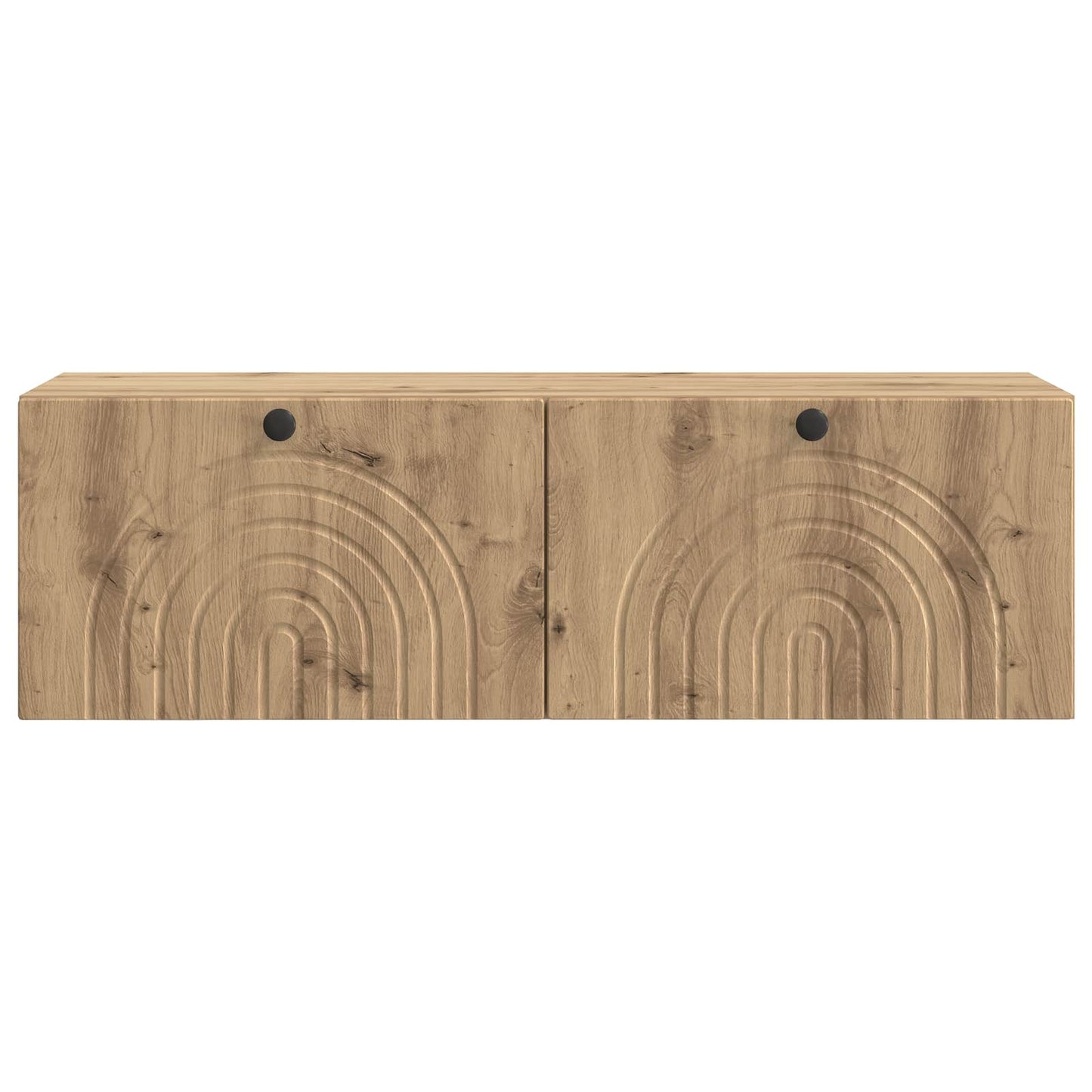 vidaXL Wall-Mounted TV Cabinet 98 x 31 x 30 cm Artisan Oak 6
