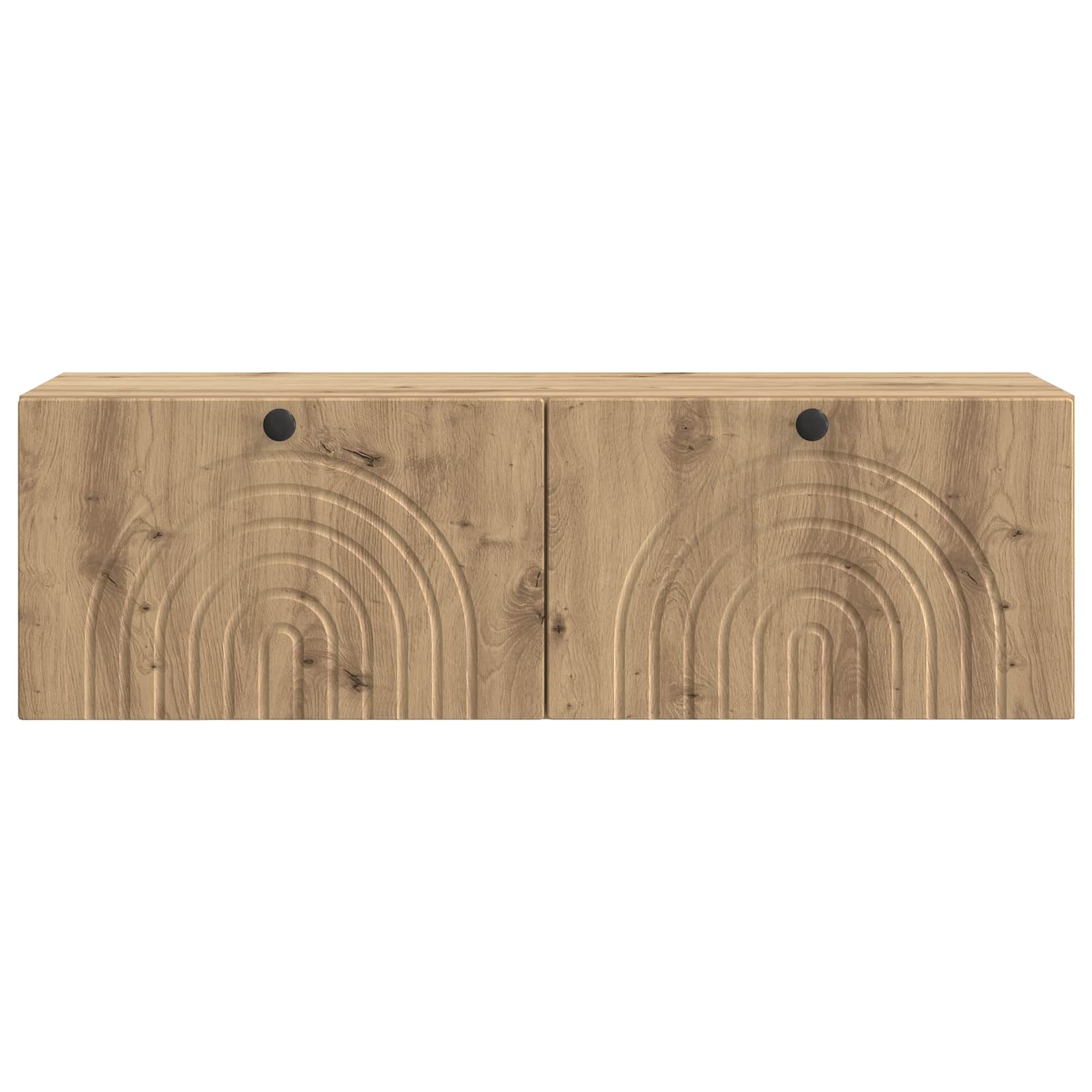 vidaXL Wall-Mounted TV Cabinet 98 x 31 x 30 cm Artisan Oak 6