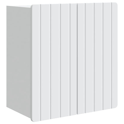 vidaXL Wall-Mounted Cabinet White 59 x 31 x 64 cm Engineered Wood 2