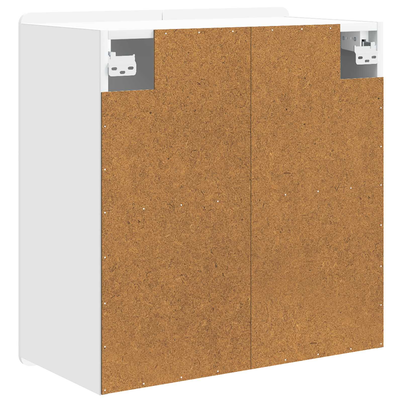 vidaXL Wall-Mounted Cabinet White 59 x 31 x 64 cm Engineered Wood 6