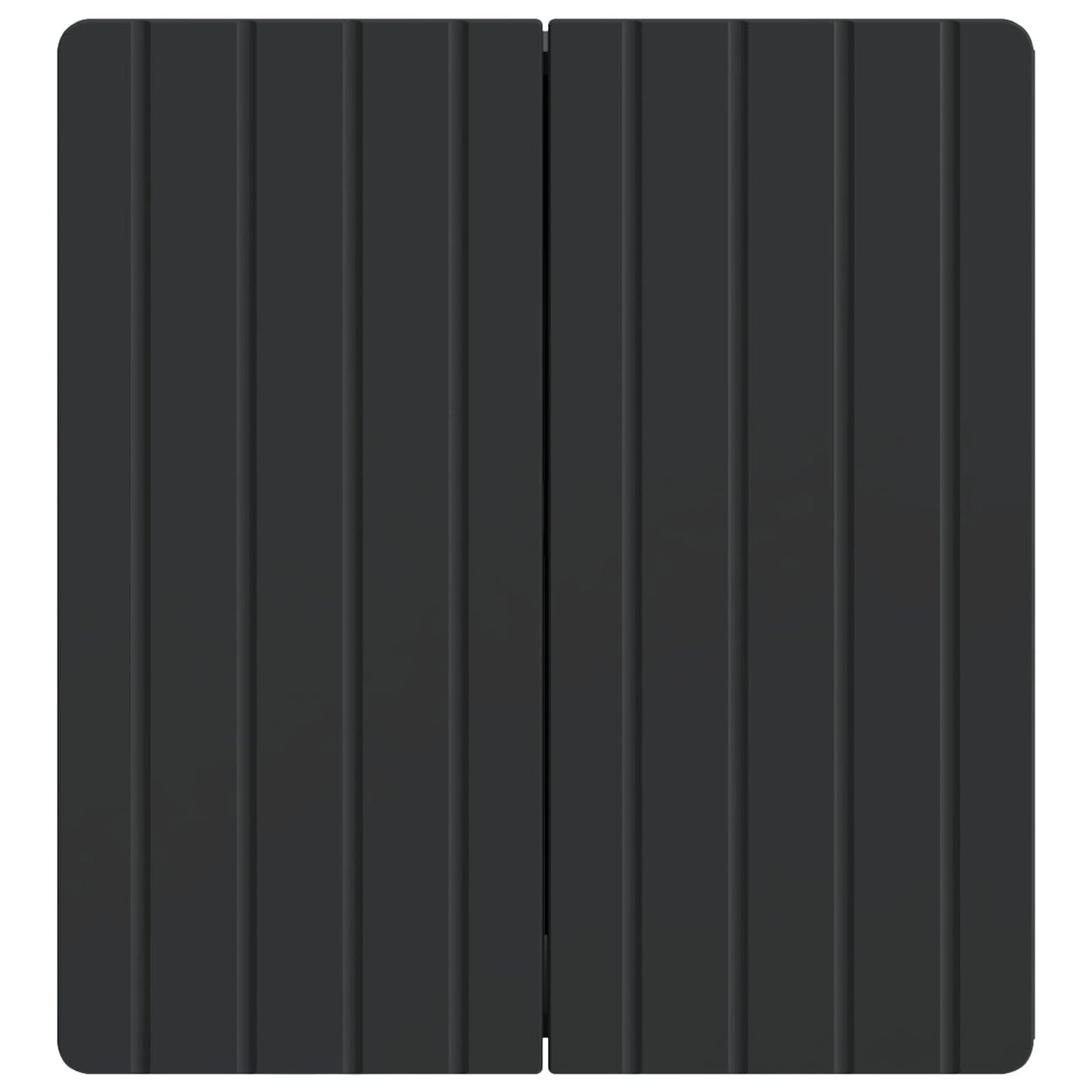 vidaXL Wall-Mounted Cabinet Black 59 x 31 x 64 cm Engineered Wood 4