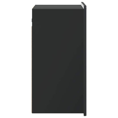 vidaXL Wall-Mounted Cabinet Black 59 x 31 x 64 cm Engineered Wood 5