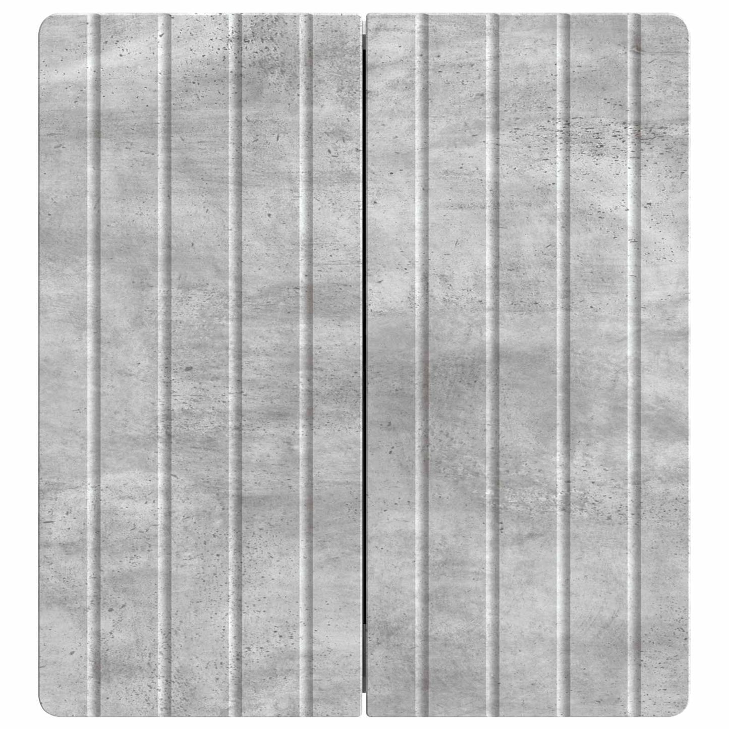 vidaXL Wall-Mounted Cabinet Concrete Grey 59 x 31 x 64 cm 4