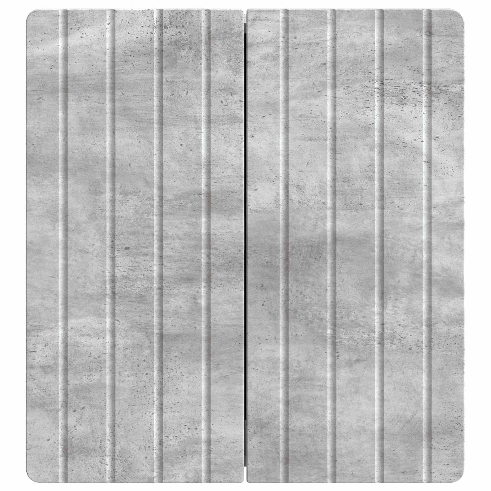 vidaXL Wall-Mounted Cabinet Concrete Grey 59 x 31 x 64 cm 4