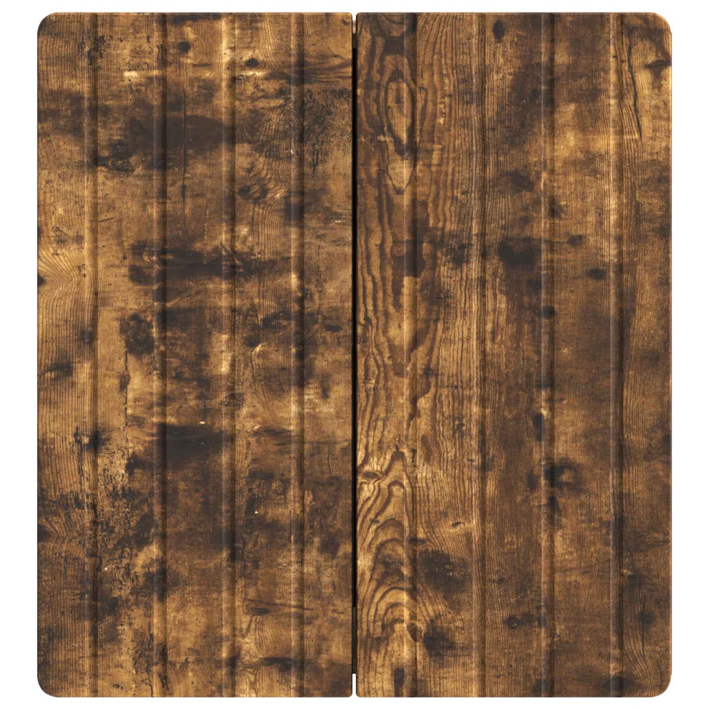 vidaXL Wall-Mounted Cabinet Smoked Oak 59 x 31 x 64 cm Engineered Wood 4