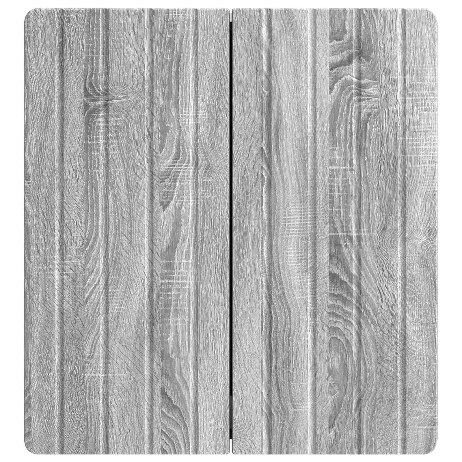 vidaXL Wall-Mounted Cabinet Grey Sonoma 59 x 31 x 64 cm 4