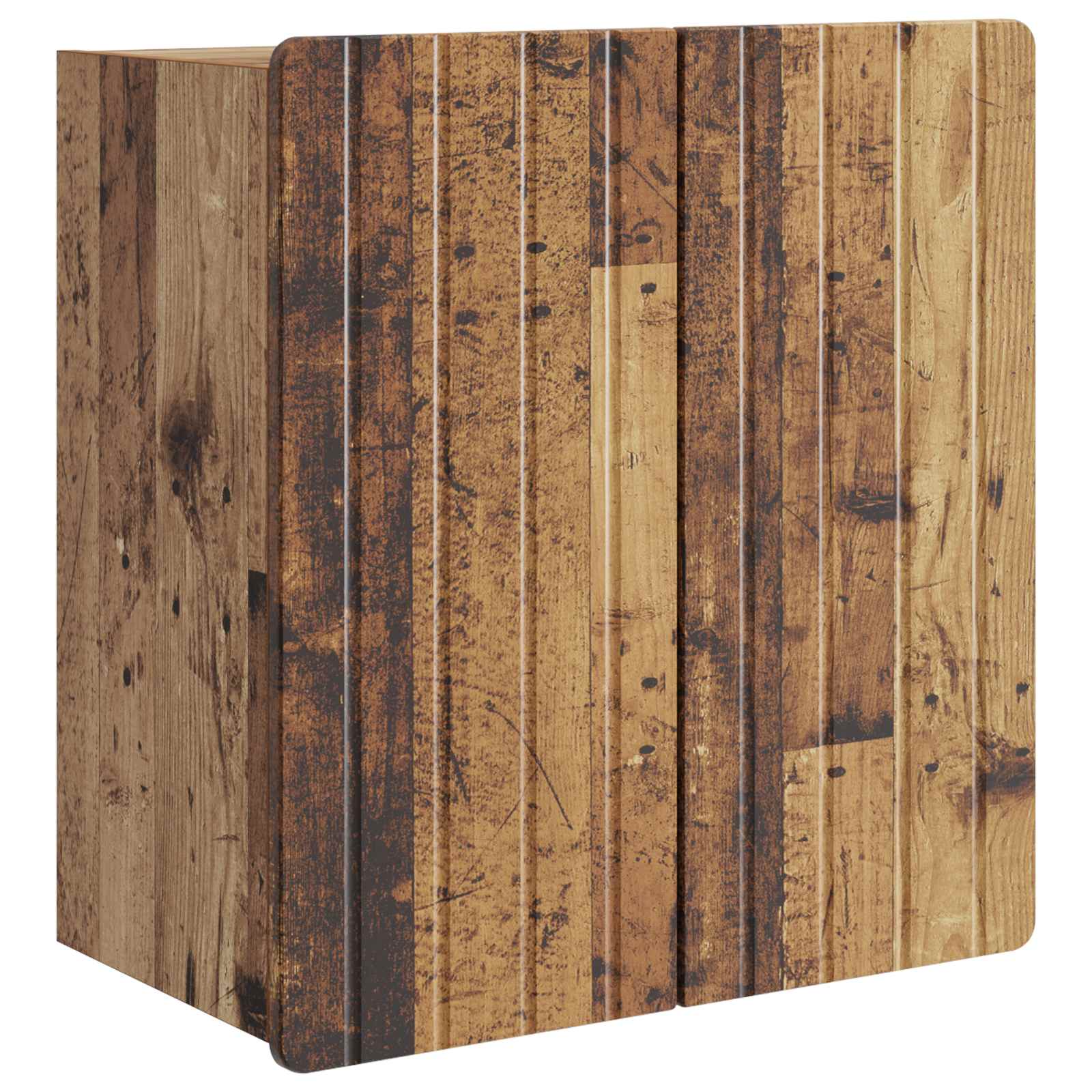 vidaXL Wall-Mounted Cabinet Old Wood 59 x 31 x 64 cm Engineered Wood 2
