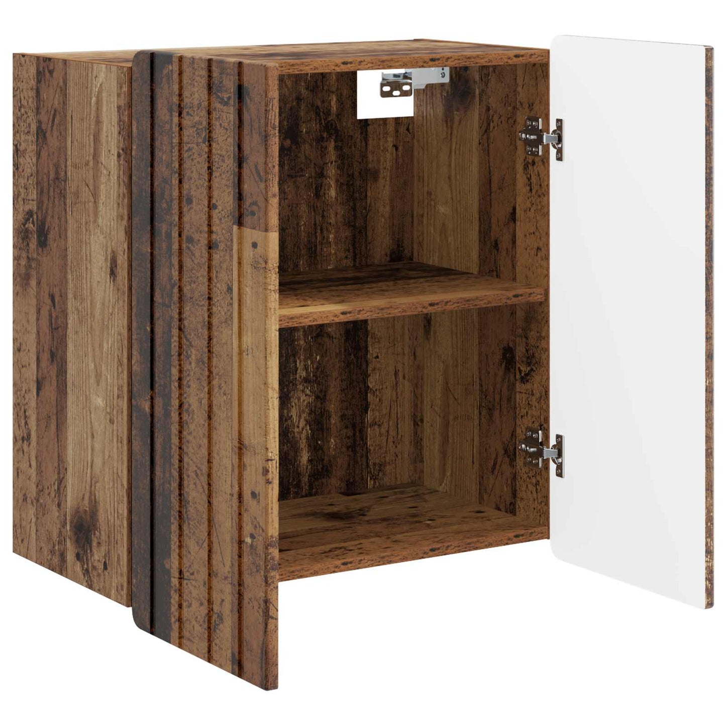 vidaXL Wall-Mounted Cabinet Old Wood 59 x 31 x 64 cm Engineered Wood 3