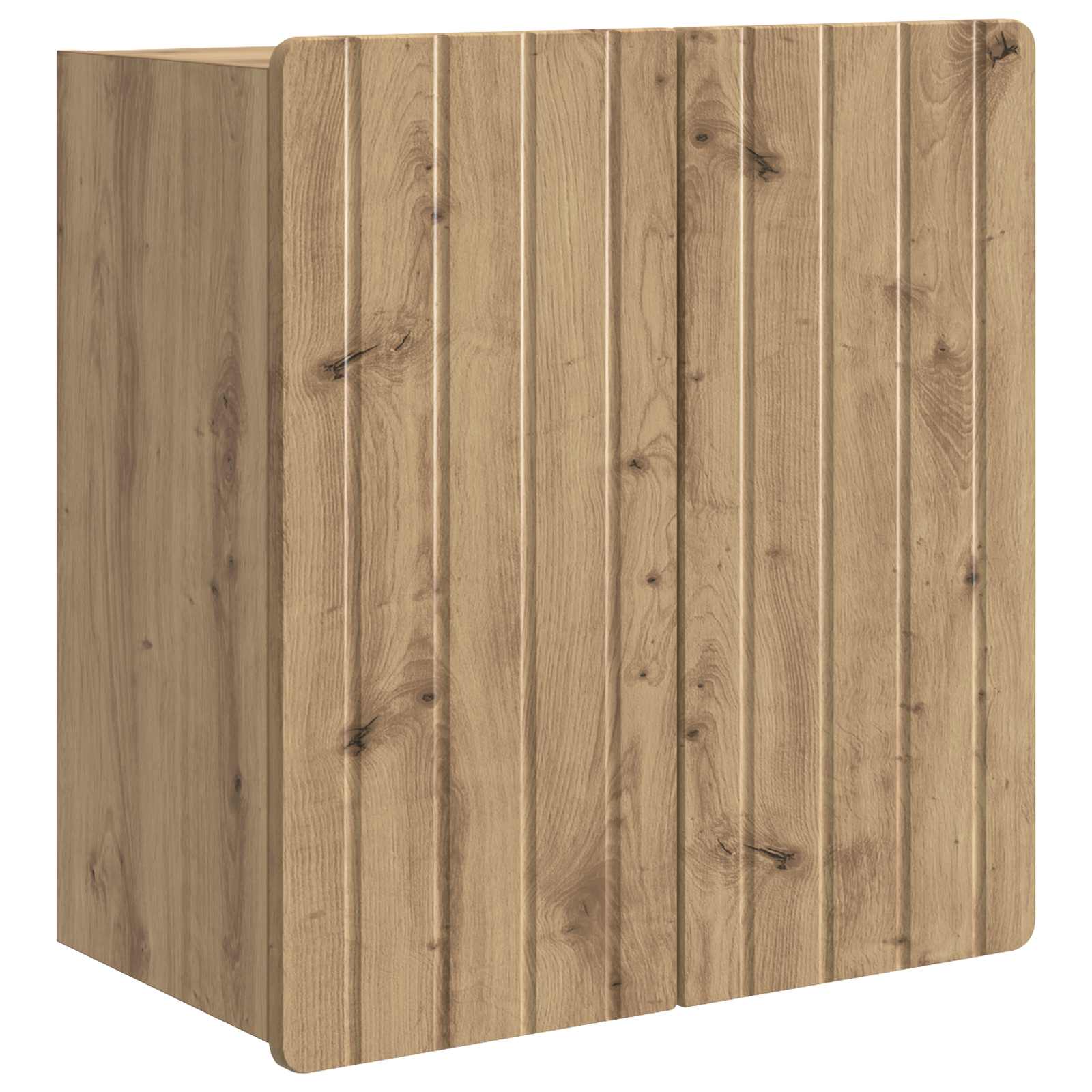 vidaXL Wall-Mounted Cabinet 59 x 31 x 64 cm Engineered Wood 2