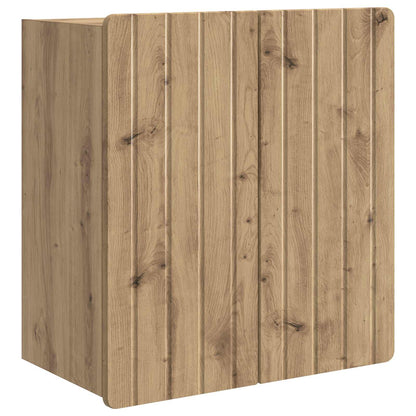 vidaXL Wall-Mounted Cabinet 59 x 31 x 64 cm Engineered Wood 2