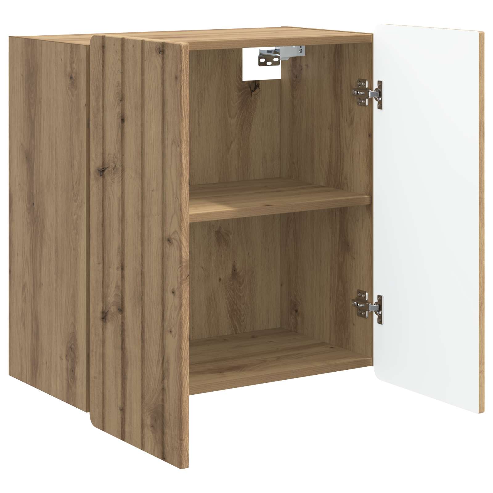 vidaXL Wall-Mounted Cabinet 59 x 31 x 64 cm Engineered Wood 3