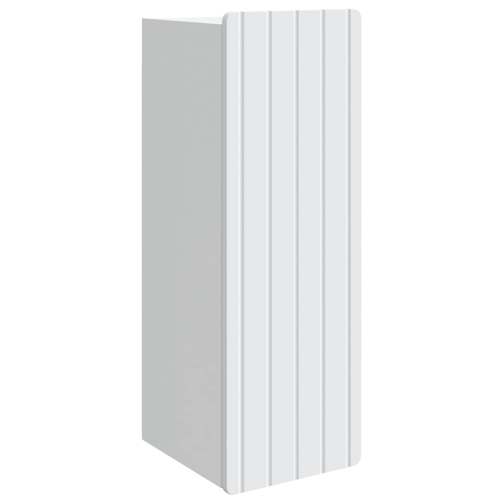 vidaXL Wall-Mounted Cabinet White 33 x 34.5 x 94 cm Engineered Wood 2