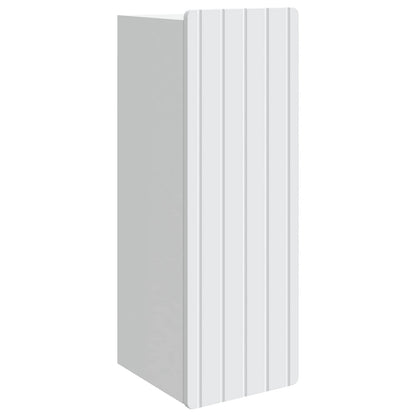 vidaXL Wall-Mounted Cabinet White 33 x 34.5 x 94 cm Engineered Wood 2