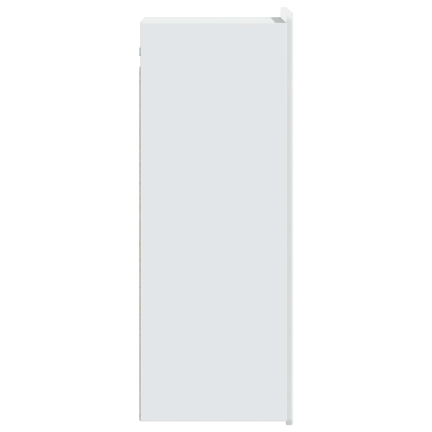 vidaXL Wall-Mounted Cabinet White 33 x 34.5 x 94 cm Engineered Wood 5