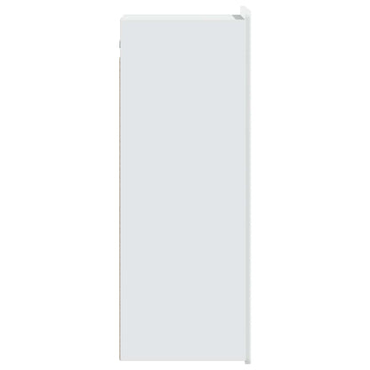 vidaXL Wall-Mounted Cabinet White 33 x 34.5 x 94 cm Engineered Wood 5