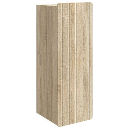 vidaXL Wall-Mounted Cabinet Sonoma Oak 33 x 34.5 x 94 cm 2
