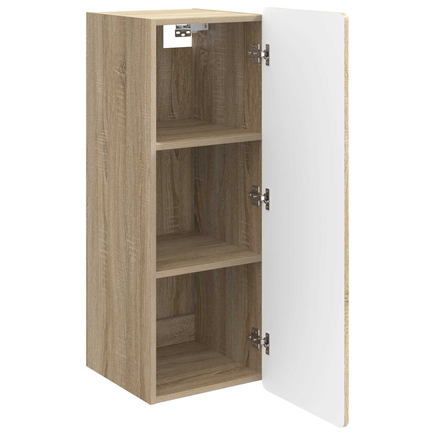 vidaXL Wall-Mounted Cabinet Sonoma Oak 33 x 34.5 x 94 cm 3