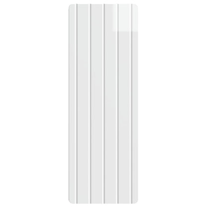 vidaXL Wall-Mounted Cabinet High Gloss White 33 x 34.5 x 94 cm 4