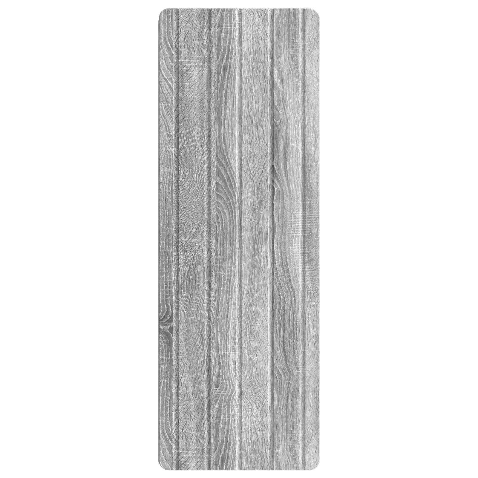 vidaXL Wall-Mounted Cabinet Grey Sonoma 33 x 34.5 x 94 cm 4