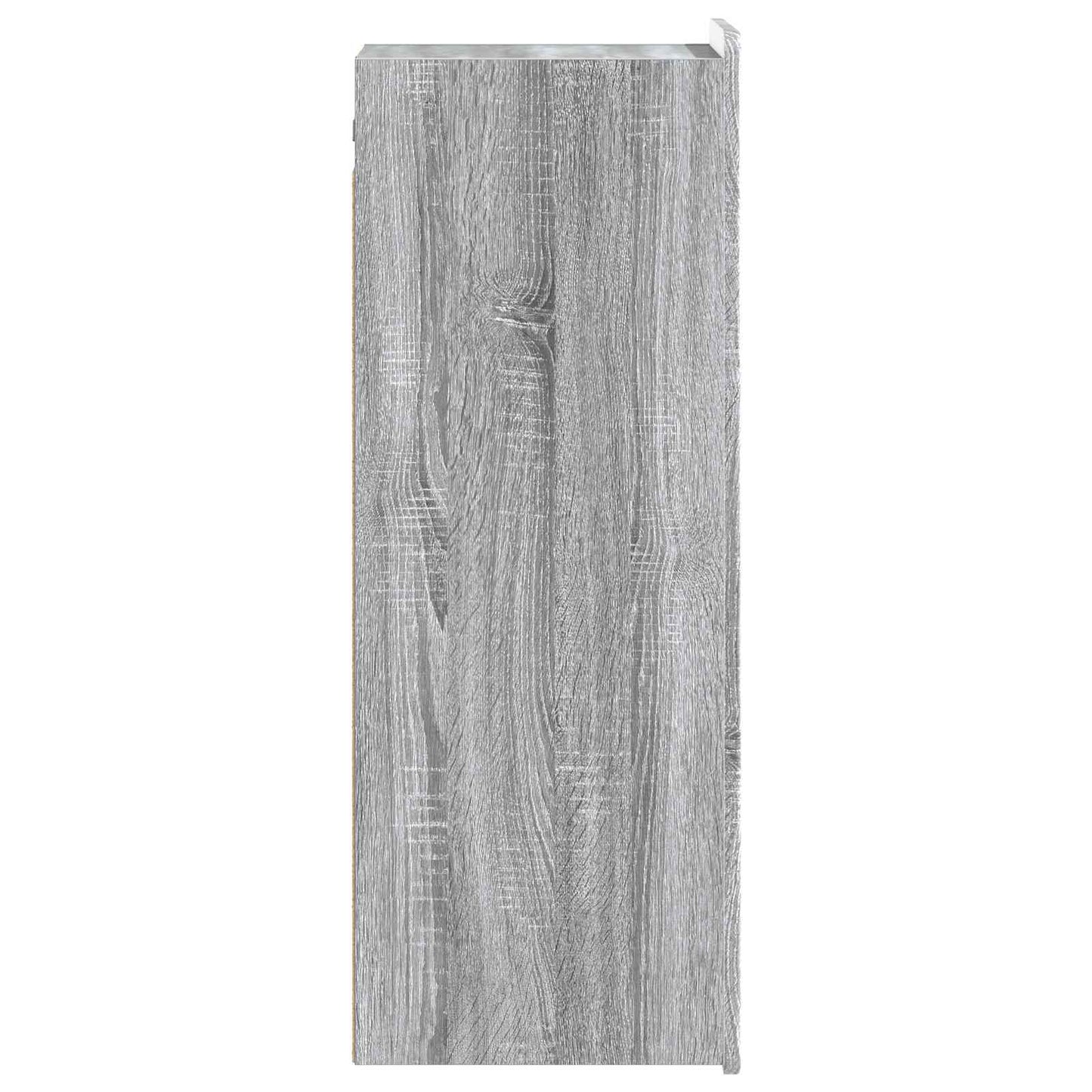 vidaXL Wall-Mounted Cabinet Grey Sonoma 33 x 34.5 x 94 cm 5