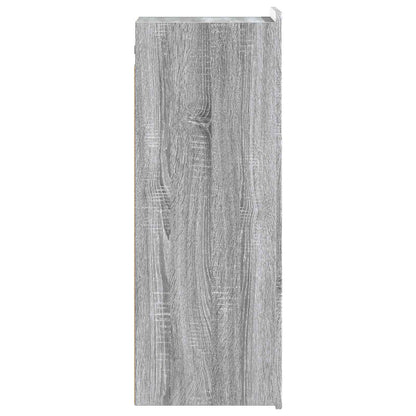 vidaXL Wall-Mounted Cabinet Grey Sonoma 33 x 34.5 x 94 cm 5