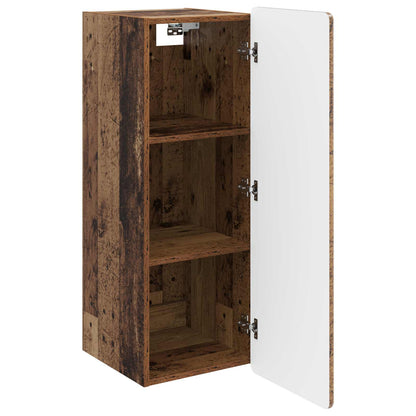 vidaXL Wall-Mounted Cabinet Old Wood 33 x 34.5 x 94 cm Engineered Wood 3