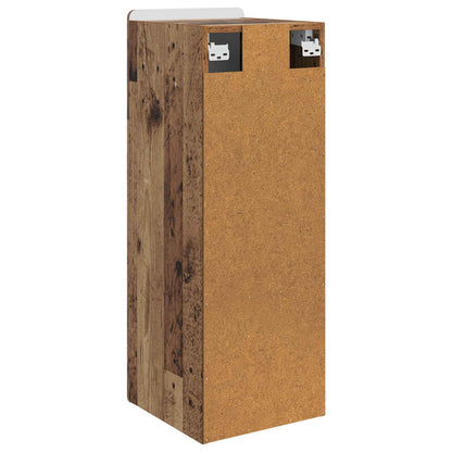 vidaXL Wall-Mounted Cabinet Old Wood 33 x 34.5 x 94 cm Engineered Wood 6