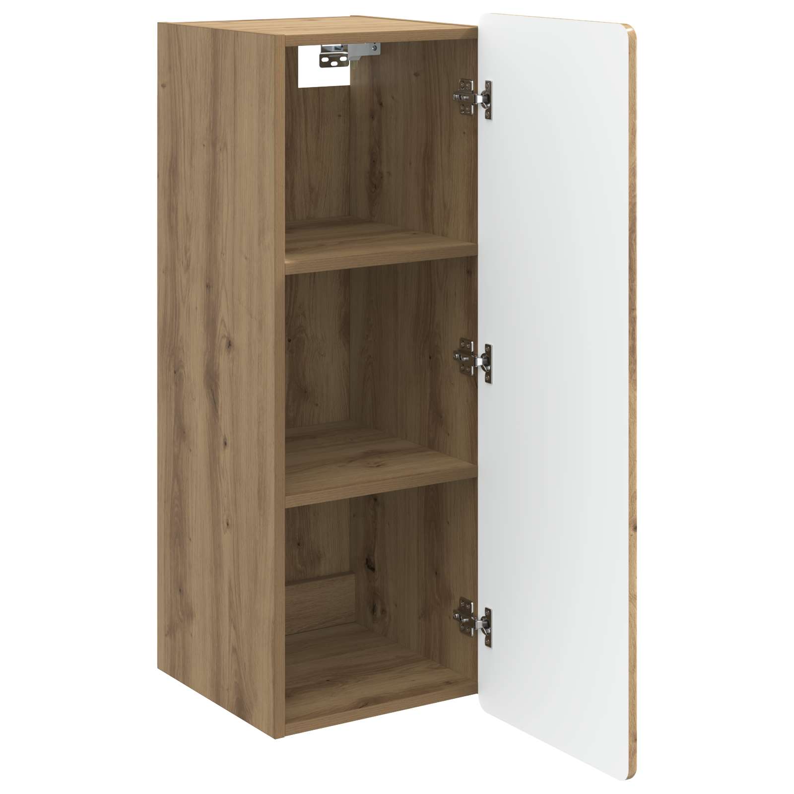 vidaXL Wall-Mounted Cabinet 33 x 34.5 x 94 cm Engineered Wood 3