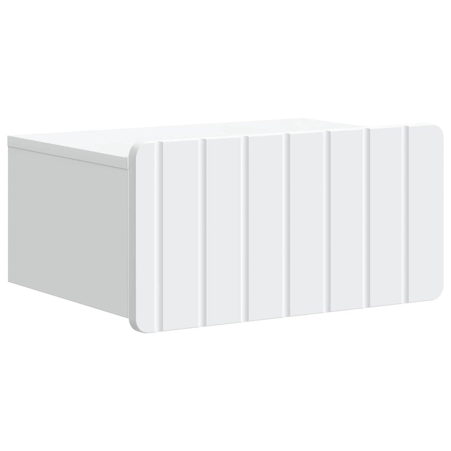 vidaXL Wall-Mounted Bedside Cabinet 2 pcs White 49 x 34.5 x 24 cm 5
