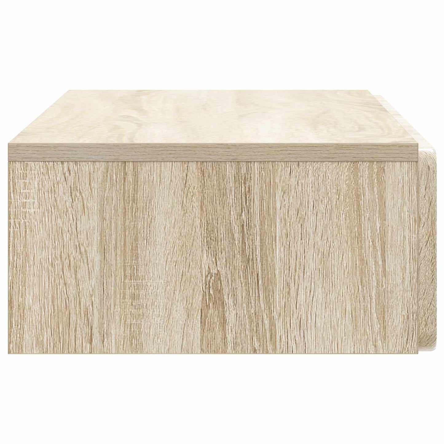 vidaXL Wall-Mounted Side Table Sonoma Oak 87.5 x 34.5 x 17 cm 6